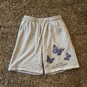 Maybe young dream butterfly comfy shorts